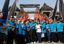 Torch Relay Asian Games 2018 Singgah di Candi Ratu Boko
