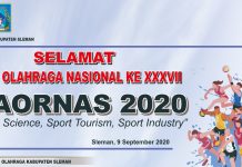 SELAMAT HARI OLAHRAGA NASIONAL 2020