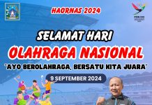 Selamat Hari Olahraga Nasional (HAORNAS) ke-41