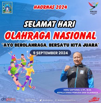 Selamat Hari Olahraga Nasional (HAORNAS) ke-41