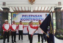 Pelepasan Kontingen Kabupaten Sleman untuk Berlaga di POPDA DIY 2025