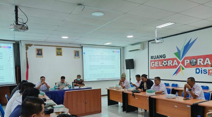 Dispora Sleman Terima Kunjungan Kerja dari KONI Kota Dumai