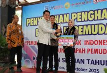 Momentum Hari Sumpah Pemuda; Pemkab Sleman Beri Penghargaan Bagi Pemuda-Pemudi Inspiratif