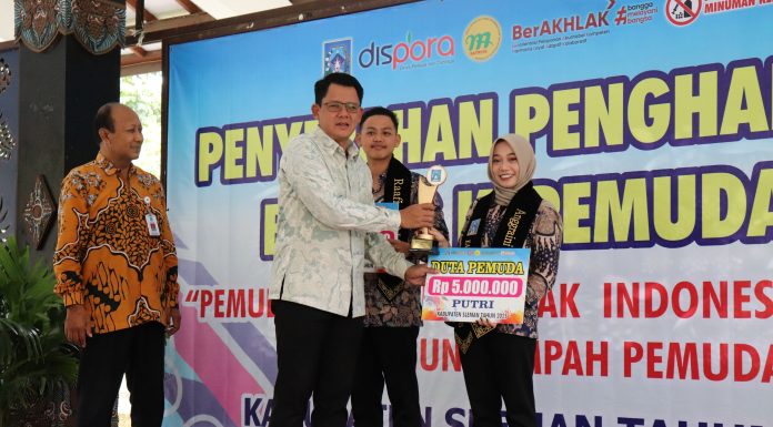 Momentum Hari Sumpah Pemuda; Pemkab Sleman Beri Penghargaan Bagi Pemuda-Pemudi Inspiratif