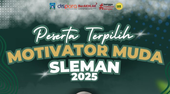 Peserta Terpilih Motivator Muda Sleman 2025
