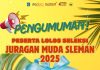 Pengumuman Peserta Lolos Seleksi Juragan Muda Sleman 2025